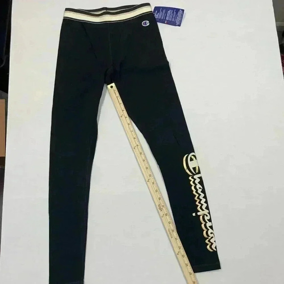 CHAMPION Authentic Graphic Tights Black/Natural SM - Picture 3 of 4